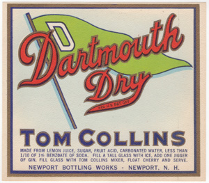 Dartmouth Dry
Tom Collins